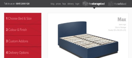 The Storage Bed custom design